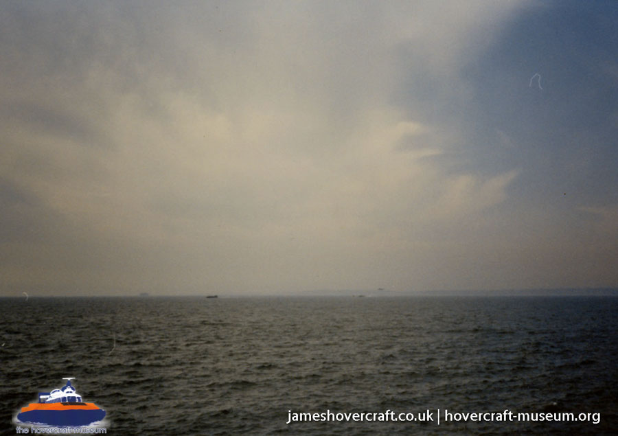 AP1-88 hovercraft promotional day by BHC -  (credit: The <a href='http://www.hovercraft-museum.org/' target='_blank'>Hovercraft Museum Trust</a>).
